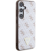 Guess GUHCS24SPG4GPH S24 S921 biały/white hardcase 4G Triangle