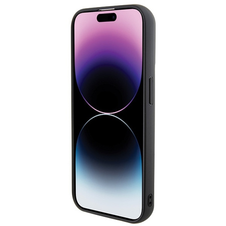 Karl Lagerfeld nakładka do iPhone 15 Pro 6,1" KLHCP15L3DMKRLK czarna HC 3D Multi Logo