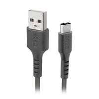 SBS TECABLETC220K USB-A - USB-C Cable 2 m - Black