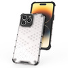 Honeycomb case for iPhone 14 Pro armored hybrid cover black