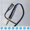 Kabel Choetech AUX007 Lighting / mini jack 3.5mm 1 m - czarny