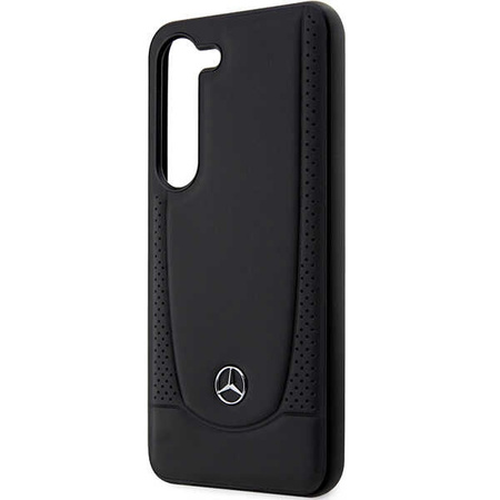 Mercedes nakładka do Samsung S23 FE MEHCS23FEARMBK MB HC LEATHER URBAN czarna