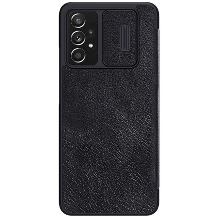 Nillkin Qin Lederholster für Samsung Galaxy A73 schwarz