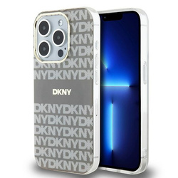 DKNY DKHMP15XHRHSEE iPhone 15 Pro Max 6.7" beżowy/beige hardcase IML Mono & Stripe MagSafe