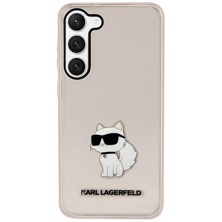 Karl Lagerfeld KLHCS23SHNCHTCP S23 S911 rosa/rosa Hardcase Ikonik Choupette