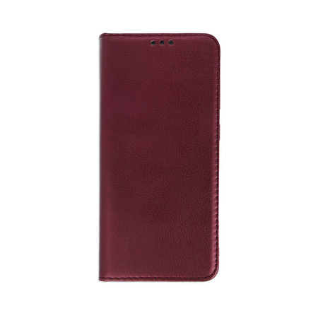 Etui Smart Magnetic do iPhone 13 Pro 6,1&quot; burgundowy