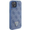 Original Case APPLE IPHONE 15 Guess Hardcase Crossbody 4G Metal Logo (GUHCP15SP4TDSCPB) blue