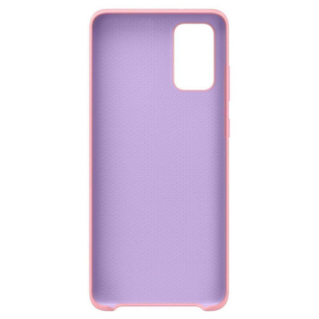 Silicone Case elastyczne silikonowe etui pokrowiec Samsung Galaxy S21 Ultra 5G ciemnoniebieski