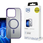 3MK Frosty MagCase iPhone 15 Pro Max fioletowy/purple