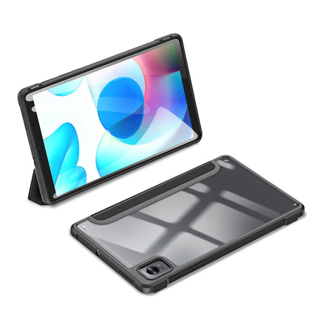 Dux Ducis Toby Armored Flip Smart Case für Realme Pad Mini mit Stifthalter Schwarz