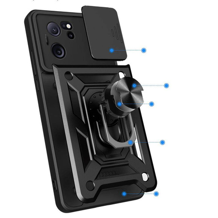 Schutzhülle XIAOMI 13T / 13T PRO Tech-Protect Camshield Pro schwarz