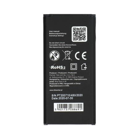 Bateria do Samsung Galaxy S5 Mini (G800F) 2500 mAh Li-Ion Blue Star PREMIUM