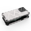 Honeycomb case for iPhone 14 Pro armored hybrid cover black