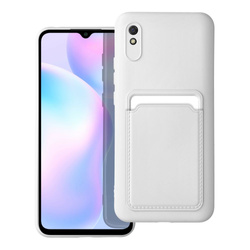 Futerał CARD CASE do XIAOMI Redmi 9A / 9AT biały