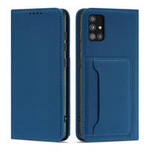 Magnetkartenetui für Xiaomi Redmi Note 11 Pro Pouch Card Wallet Kartenhalter Blau