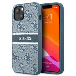 Oryginalne Etui IPHONE 13 MINI 5,4" Guess Hardcase 4G Stripe GUHCP13S4GDBL niebieskie