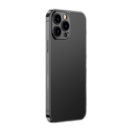 Baseus Frosted Glass Protective Case for iPhone 13 Pro black (ARWS000401)