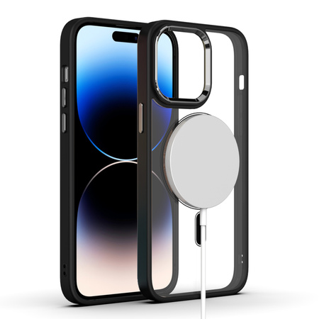 Tel Protect Magnetic Clear Case do Iphone 11 Czarny