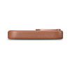 iCarer Case Leather genuine leather case cover for iPhone 14 Plus brown (MagSafe compatible)