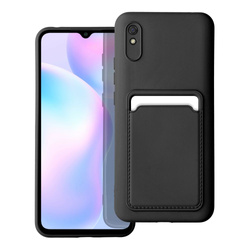 Futerał CARD CASE do XIAOMI Redmi 9A / 9AT czarny