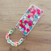 Color Chain Case żelowe elastyczne etui z łańcuchem łańcuszkiem zawieszką do Samsung Galaxy A32 5G wielokolorowy (4)