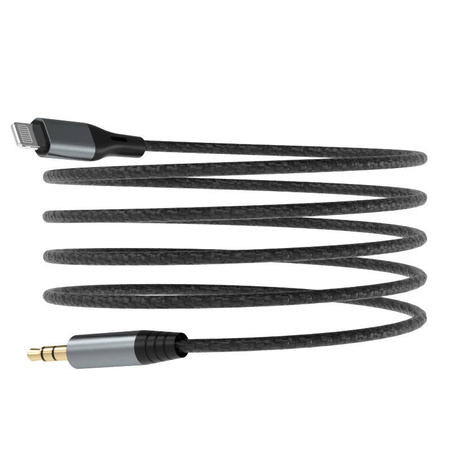 Dudao audio cable Lightning - mini jack 3.5mm gray (L11PRO)