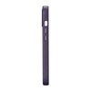 iCarer Case Leather genuine leather case for iPhone 14 Plus dunkelviolett () (MagSafe compatible)