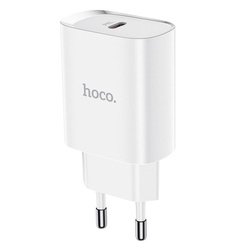 HOCO ładowarka sieciowa Typ C PD 20W Fast Charge Smart Charging N14 biała