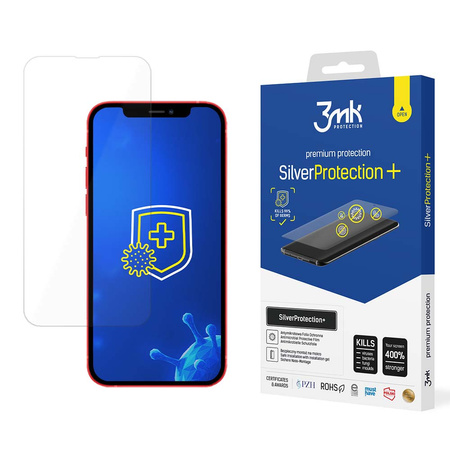 3MK Silver Protect+ iPhone 13/13 Pro Folia Antymikrobowa montowana na mokro