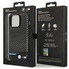 Etui BMW BMHCP13L22NBCK iPhone 13 Pro / 13 6.1" czarny/black hardcase Leather Carbon