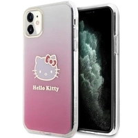 Hello Kitty IML Gradient Electrop Kitty Head Hülle für iPhone 11 / Xr – Pink