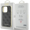 Guess GUHCP15LGF4GGR iPhone 15 Pro 6,1&quot; grau/graues Hardcase 4G Charms Collection