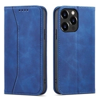 Magnet Fancy Case case for iPhone 14 Plus flip cover wallet stand blue