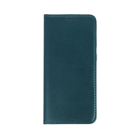 Case IPHONE 14 Wallet with a Flap Leatherette Holster Magnet Book dark green