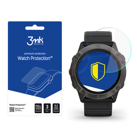 Garmin Approach S62 - 3mk Watch Protection™ v. FlexibleGlass Lite