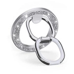 ESR Halolock MagSafe ring stand for the phone - silver and glitter