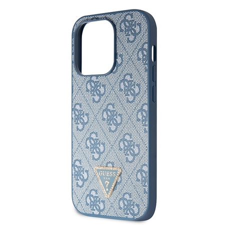 Guess GUHCP14LP4TDSCPB iPhone 14 Pro 6.1&quot; blue/blue hardcase Crossbody 4G Metal Logo