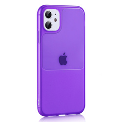 TEL PROTECT Window Case do Iphone 11 Pro Fioletowy