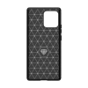 Carbon Case silicone case for Motorola Edge 40 Pro - black