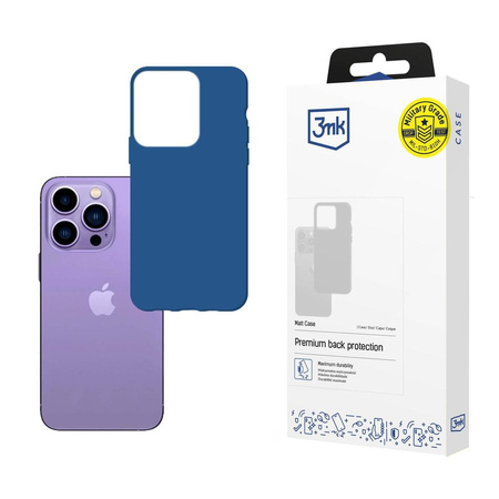 Apple iPhone 14 Pro Max - 3mk Matt Case blueberry