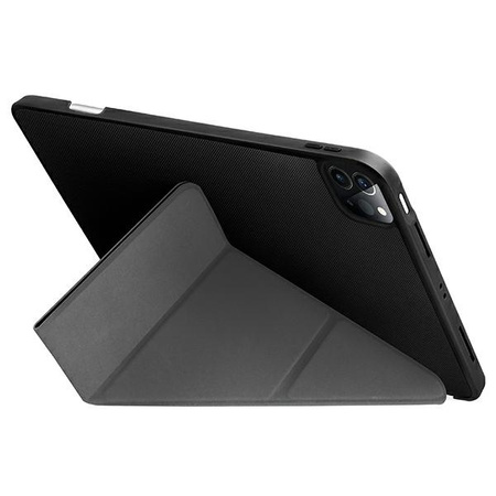 UNIQ etui Transforma iPad Pro 12,9" (2021) Antimicrobial czarny/ebony black