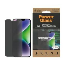 Tempered Glass IPHONE 14 PLUS / 13 PRO MAX PanzerGlass Classic Fit Screen Protection Antibacterial (P2769)