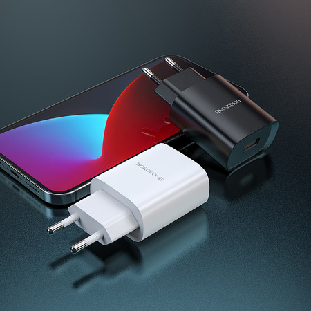 Borofone Ładowarka sieciowa BN1 Innovative - USB - 2,1A biała