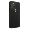 Ferrari FESPEHCP12LBK iPhone 12 6,7" Pro Max czarny/black hardcase On Track Perforated