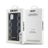 DKNY DKHMN61PCPVSLK iPhone 11 / Xr 6.1" czarny/black hardcase Leather Checkered Mono Pattern MagSafe