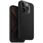 Uniq Hülle Keva iPhone 15 Pro 6,1&quot; Magclick Charging schwarz/carbon black