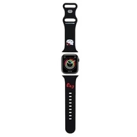 Pasek Hello Kitty Silicone Kitty Head na Apple Watch 38/40/41mm - czarny