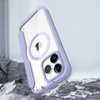 iPhone 15 Pro Max Magnetic MagSafe Flip Case Dux Ducis Skin X Pro - Purple