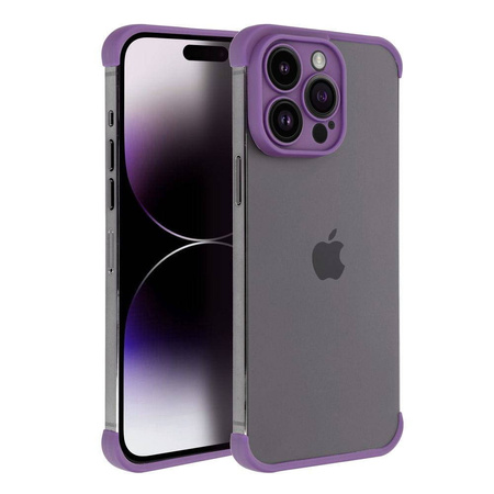 Case IPHONE 14 PRO Edge and Lens Protector purple