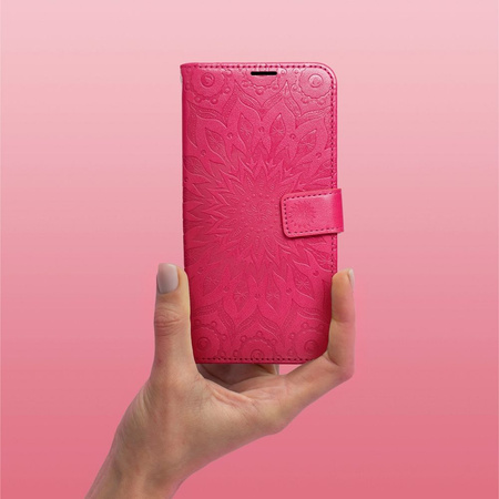 Kabura MEZZO Book do XIAOMI Redmi NOTE 12 5G mandala magenta